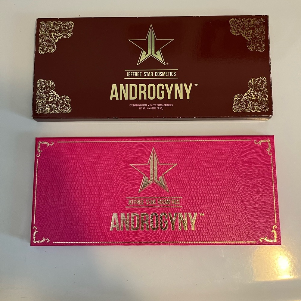 Jeffree Star Androgyny Eyeshadow Palette - Brown and Pink
